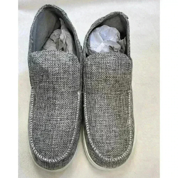 Outwoods Grey Slip On Moccasins - Picture 4 of 7